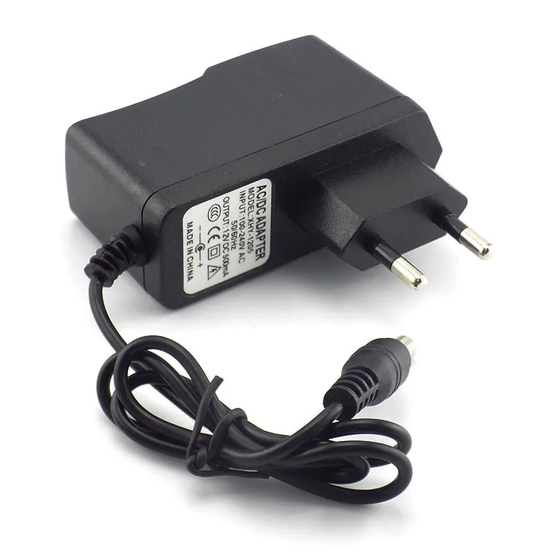 AC to 100-240V DC 12V 0.5A 500mA Camera Power Adapter Supply Charger Charging adapter for LED Strip Light 5.5mmx2.1mm H10