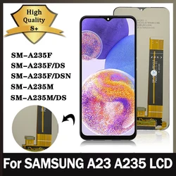 Calidad AAA + para Samsung A23 A235 SM-A235F/DS LCD A235M pantalla LCD MONTAJE DE digitalizador con pantalla táctil para A23 4G LCD