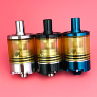 DSX patibulum unleashed rta MTL single coil atomizer 22mm 316ss PEI 3.5ml Airflow Rebuildable rta vape vs Picatiny MTL RTA