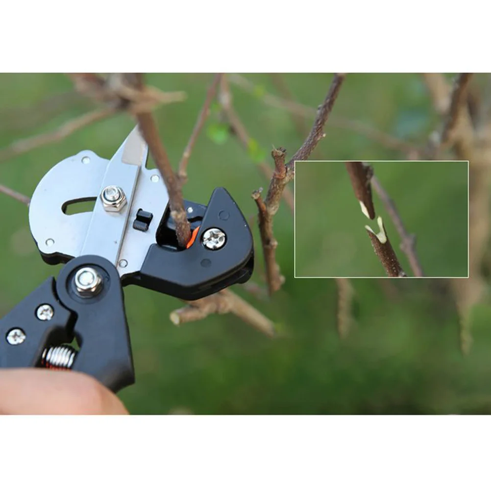 

1 set Grafting Tool Set Alloy Scissors Pruner Shear Machine for Foliage Trimming Durable Lightweight Gardening Gift
