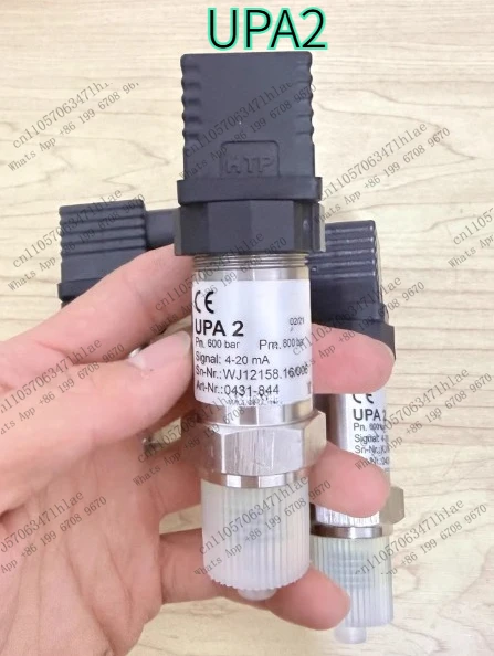 1pcs  New Pressure Sensor, Model UPA2, Pressure Range PN 600bar to PM 800bar Signal Output 4-20mA.