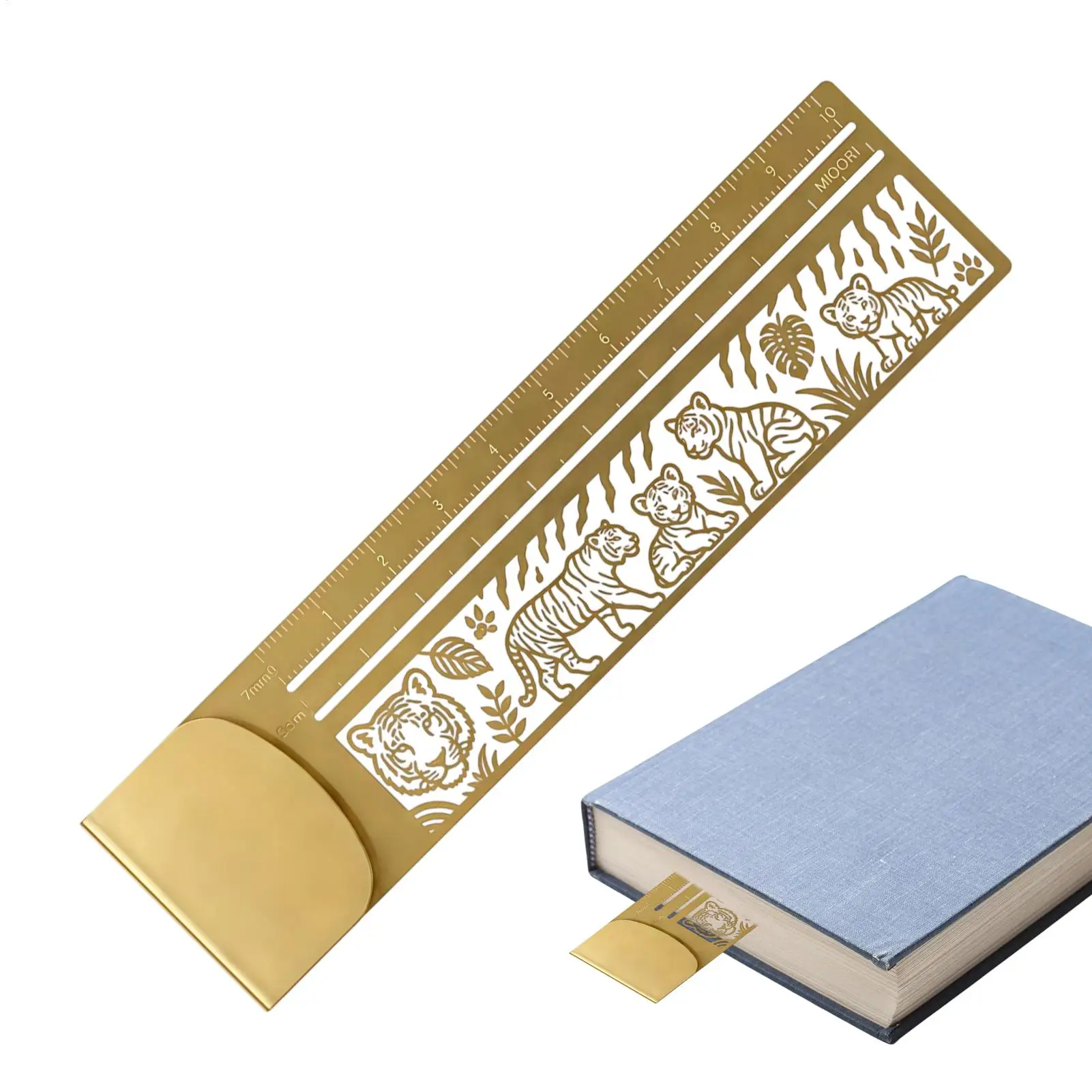 Journal Ruler Hollow Page Marker Bookmark With 10cm Scale Planner Ruler Bookmark for School Classroom Office Diaries Reading