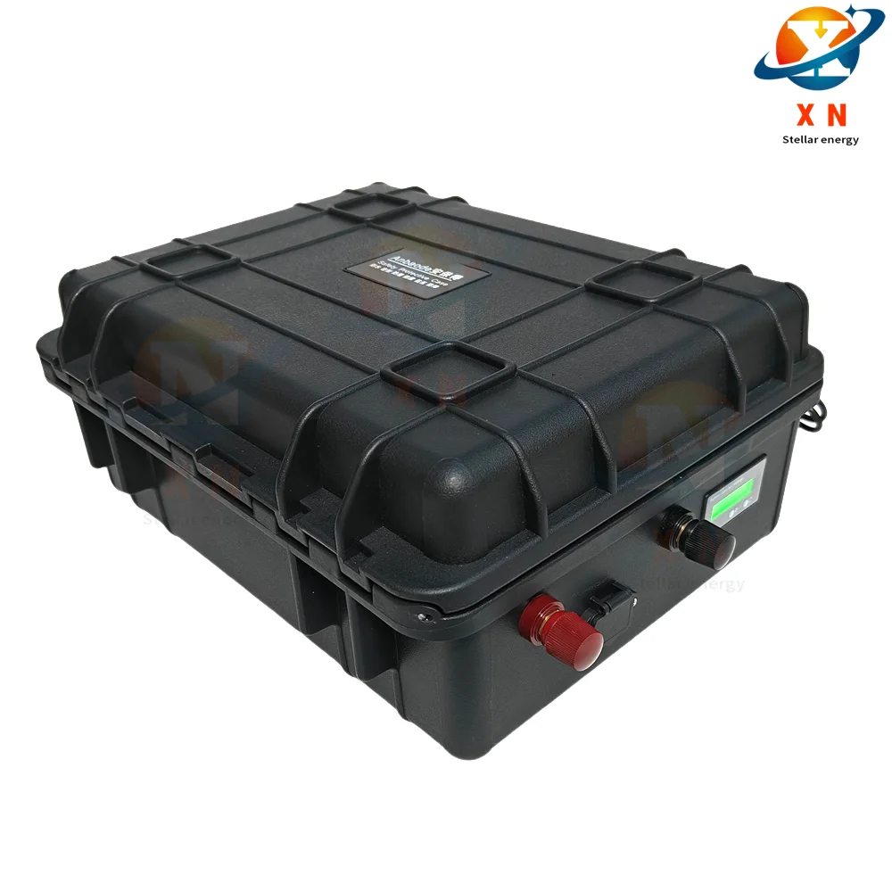 Waterproof 36V 150Ah 100Ah 120Ah LiFepo4 lithium battery pack with BMS for fishing boats solar system motor EV RV+10A charger