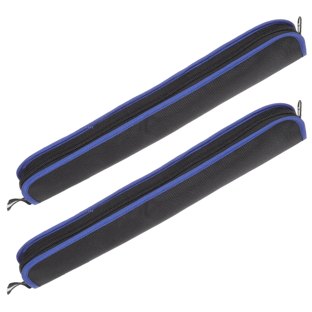 

2pcs Carry Vertical Storage Organizer Portable Pouch Thickened Oxford Cloth Lightweight Durable Storage Case Simple Bag