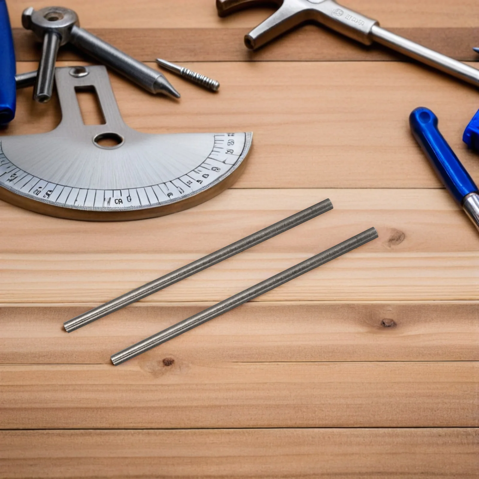 

4pcs Copper Knife Handle Pins 4Mm 100Mm Solid Rivets Fasteners For Knife Scales Replacement Handle Rivets Copper - Diy Metal