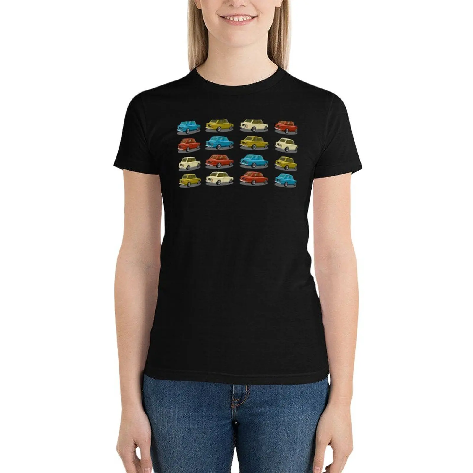 

Hillman Imp - Multicolour T-Shirt funny graphics t shirt for Women