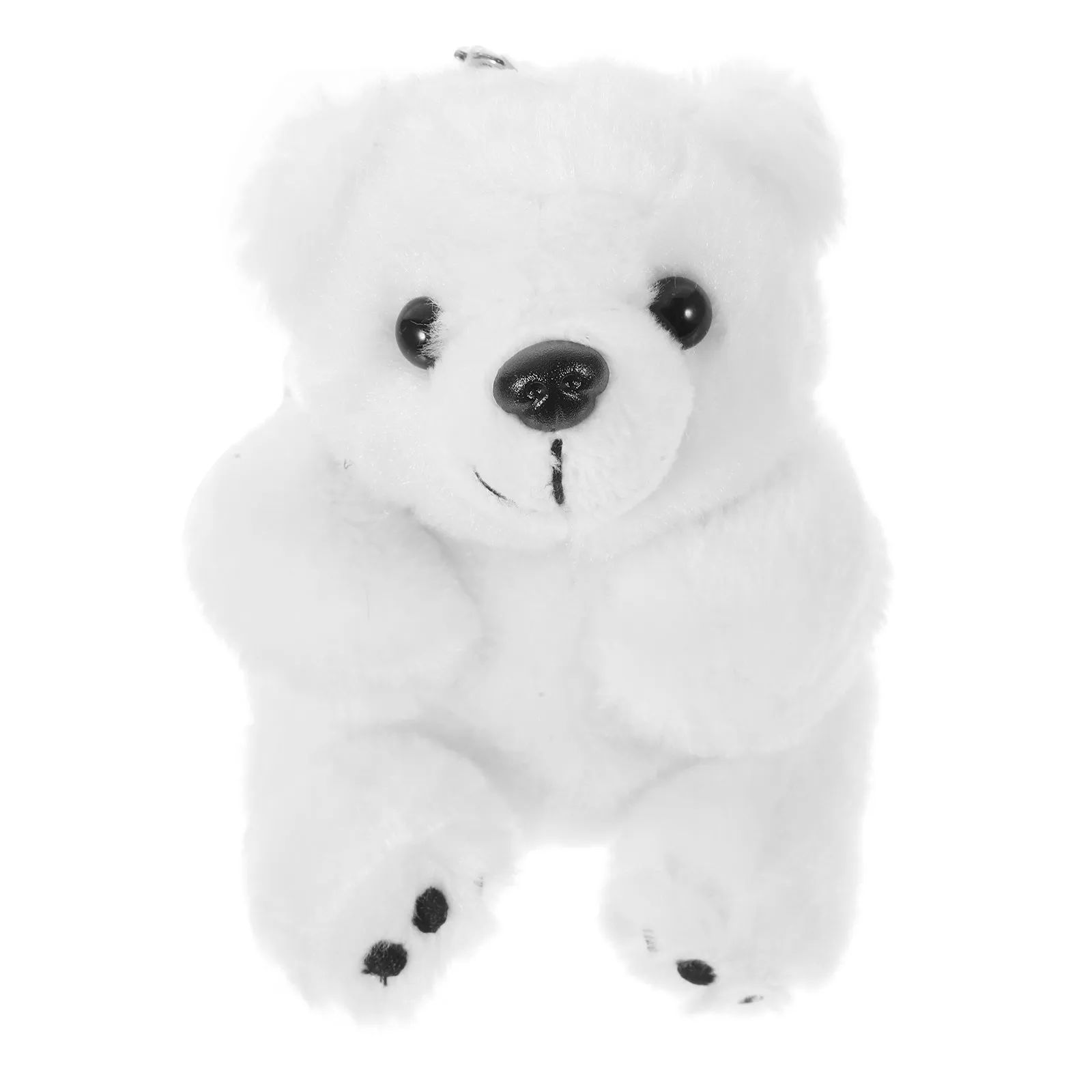 

Мягкий брелок-подвеска в виде медведя, миниатюрная плюшевая игрушка из ПП-хлопка, украшение для рюкзаков, сумок, ключей от машины, декор