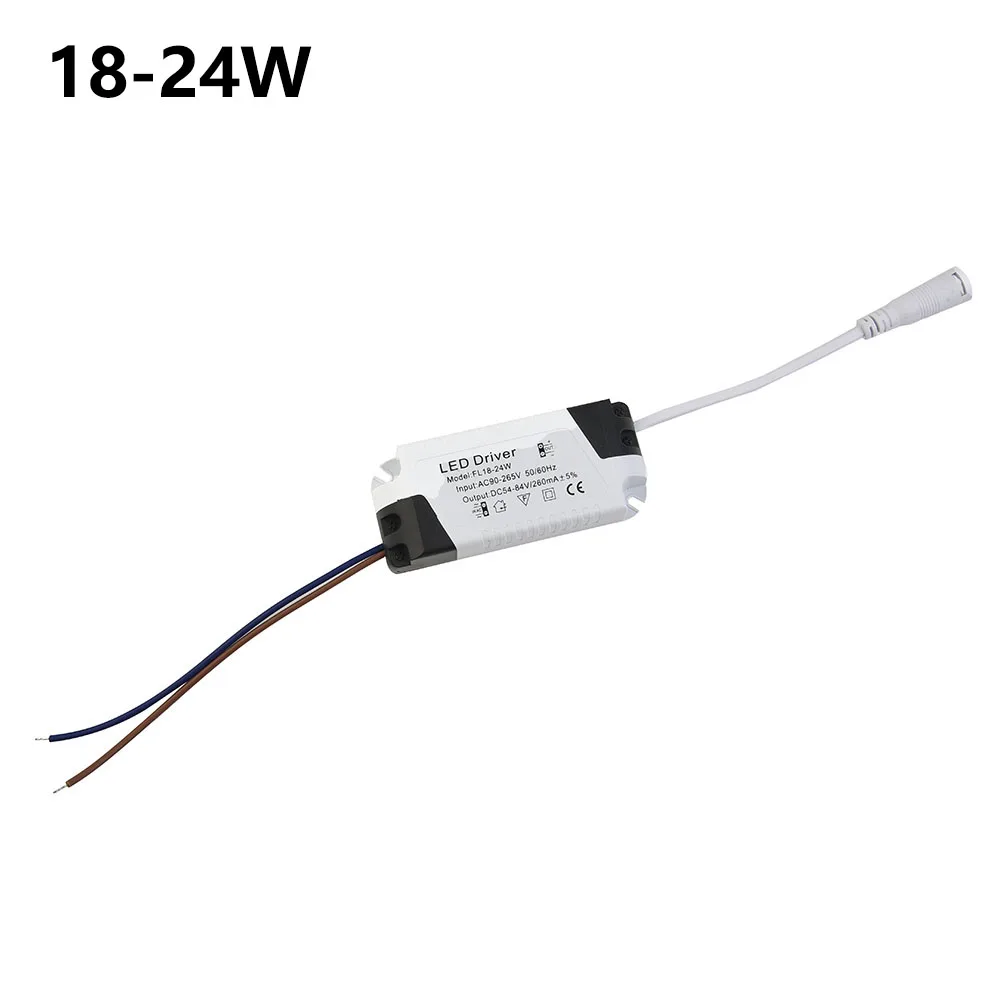 1-24W LED Driver AC 110V 220V do DC 24V transformator oświetleniowy LED Strip Ceilling moc lampy Adapter do zasilacza