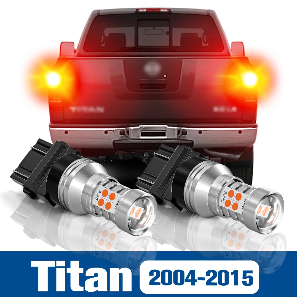 

2pcs LED Brake Light Blub Lamp Accessories Canbus For Nissan Titan 2004-2015 2005 2006 2007 2008 2009 2010 2011 2012 2013 2014