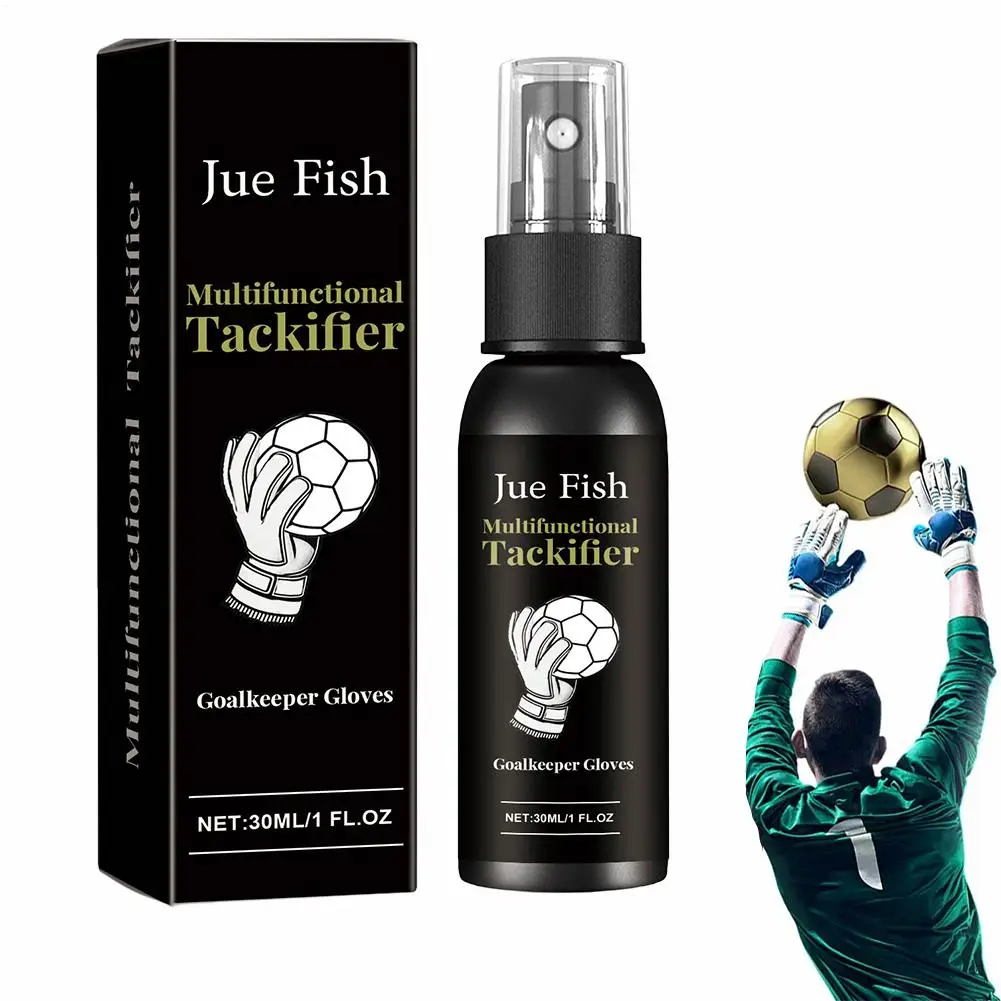 30ml Grip Spray for Football Gloves Safe Goalkeeper Gloves Spray Gloves Wash & Prepare Effective Protective Glove Grip Spray
