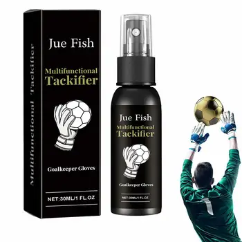 30ml Grip Spray for Football Gloves Safe Goalkeeper Gloves Spray Gloves Wash & Prepare Effective Protective Glove Grip Spray