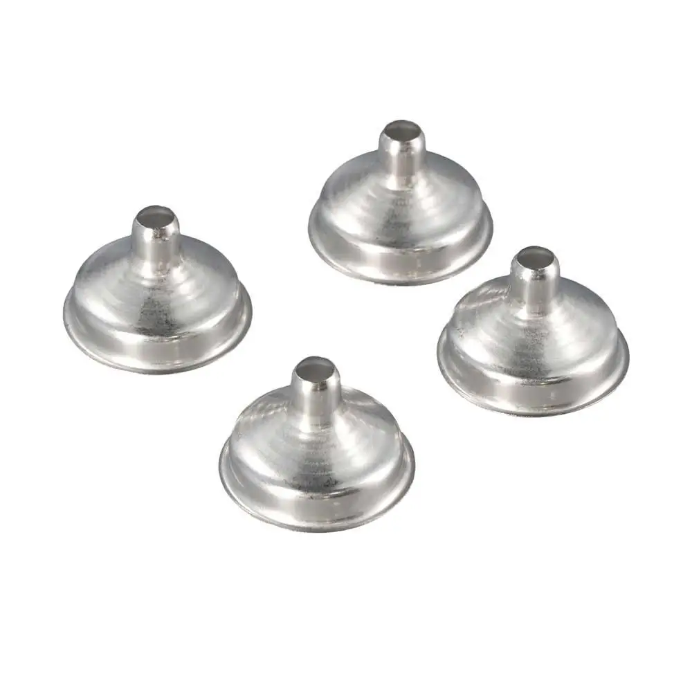 for Essential Oil Bottles Flasks Lab Supplies Refillable Bottle Accessories Funnel Stainless Steel Hopper Hip Flask Funnel