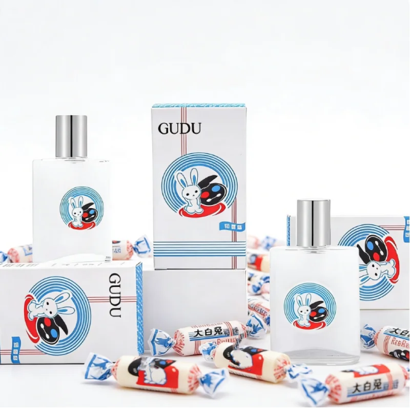 

Russian Popular Gudu Milk Scented Perfume A Must-try Creamy, Comforting Scents White Rabbit Sugary Lactonic Milk Candy Perfume