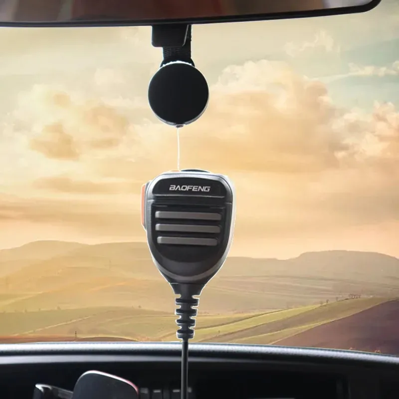 4 STKS Auto Platform CB Radio Intrekbare Microfoon Hanger Multi Functionele Telescopische Berggesp