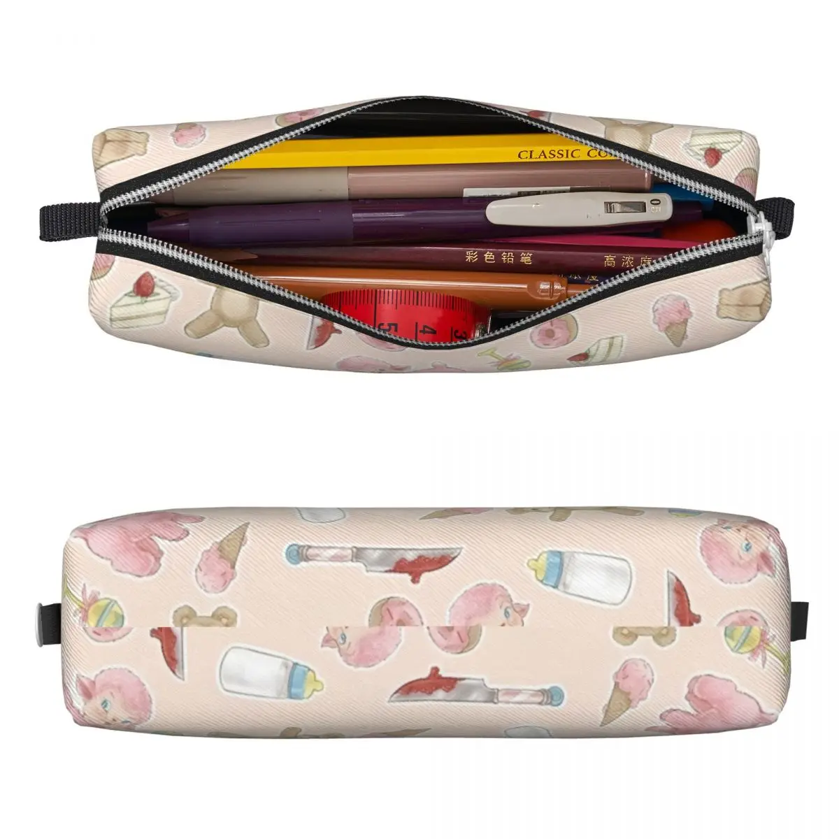 Melanie Music Martinez Tour Pencil Cases Trilogy Singer Pen Bag Girls Boys Big Capacity School Supplies Cosmetic Pencilcases