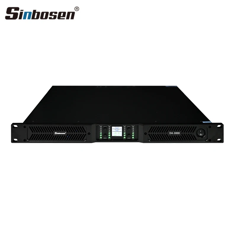 Wzmacniacz mocy klasy D Touring DJ Stereo Pro Audio Amplifier Line Array Amp D4-3000 Wzmacniacz klasy D