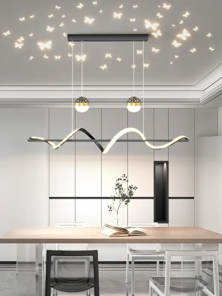 Starry Sky Dining Room Chandelier Simple Modern Creative New Dining Room Lamp