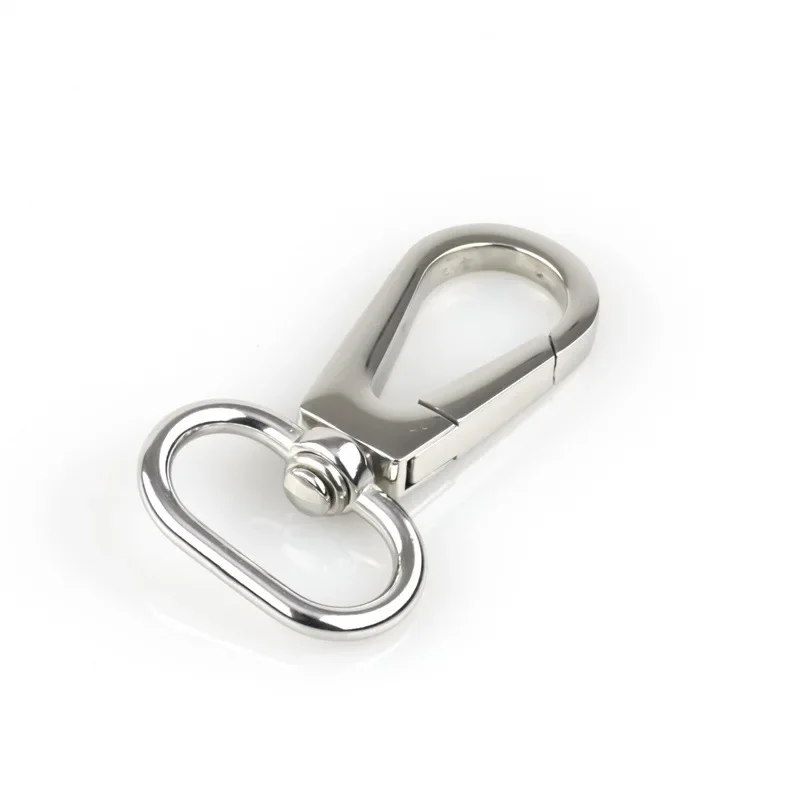 

1/2/3Pcs 33-46mm Stainless Steel Swivel Lobster Buckle Snap Hook Keychain Dog Collar Connect Clasp DIY Leather Craft Accessories
