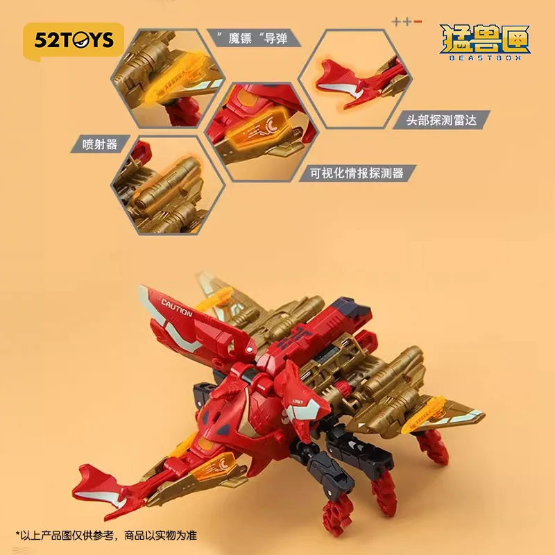 52 SPIELZEUG BEASTBOX BB32 DEMON DART Transformierbare Gelenk Action Figure Montieren Modell Puzzle Mecha Modell Puppe Sammeln Spielzeug