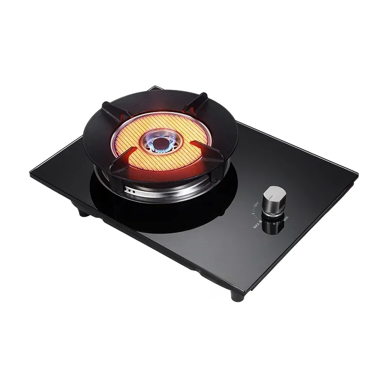 Glass gas burners commercial induction hob ranges