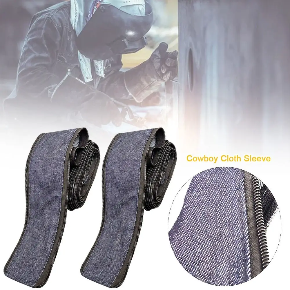 

Застежка-молния, сварочный пистолет, крышка кабеля, плазменная резка, куртка, ткань, ковбойская ткань, рукав 4 м для сварочной горелки TIG, плазменная резка