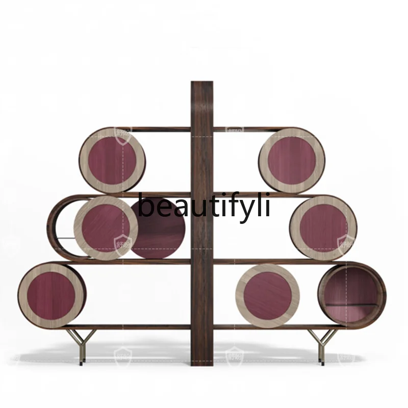 

Display Bookcase Loading Cabinet Display Art Partition Locker