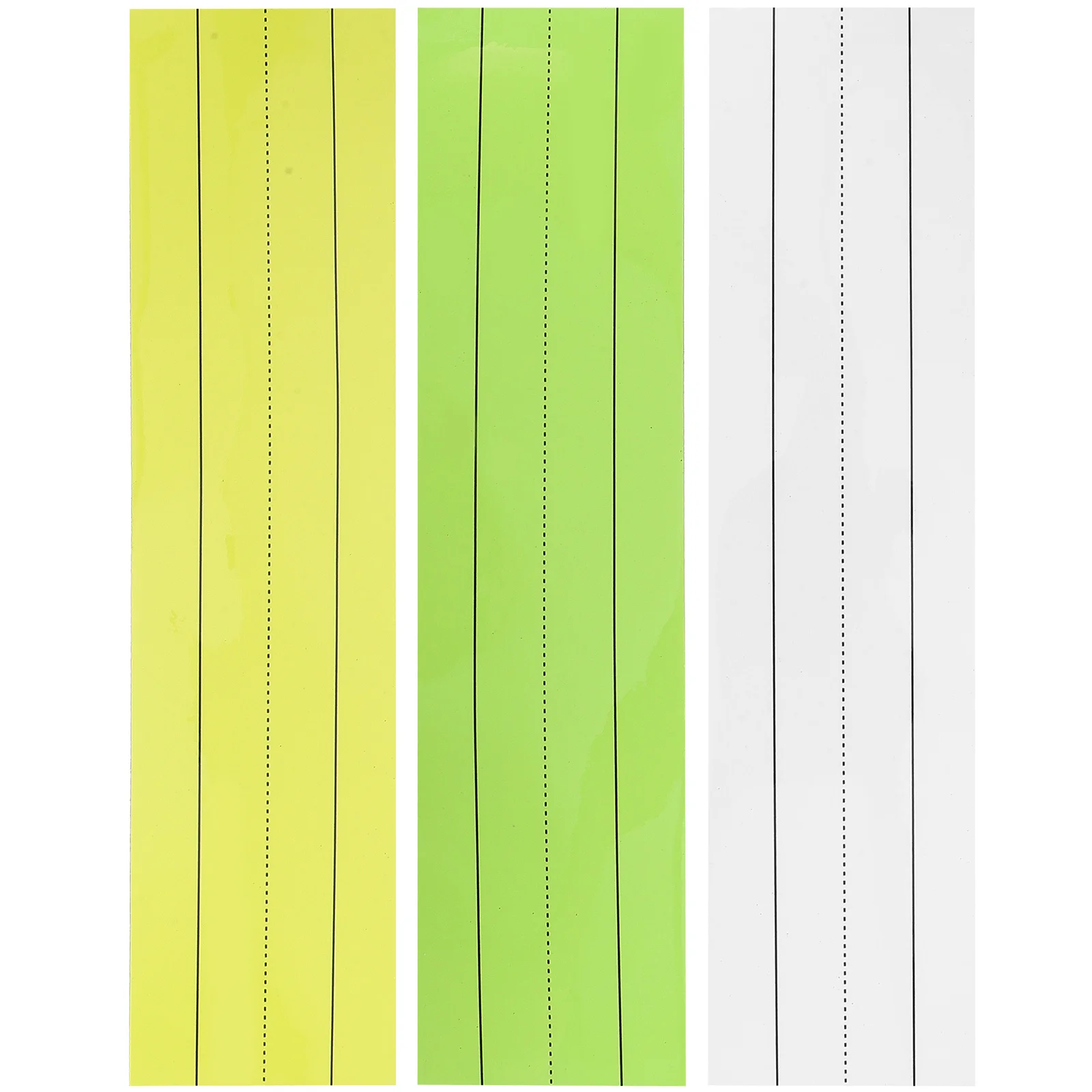 3 قطعة شرائط الجملة المغناطيسية اصطف تصميم شرائط المسح الجاف المغناطيسي للسبورة البيضاء الثلاجة مذكرة دفاتر تسميات يومية قابلة لإعادة الاستخدام