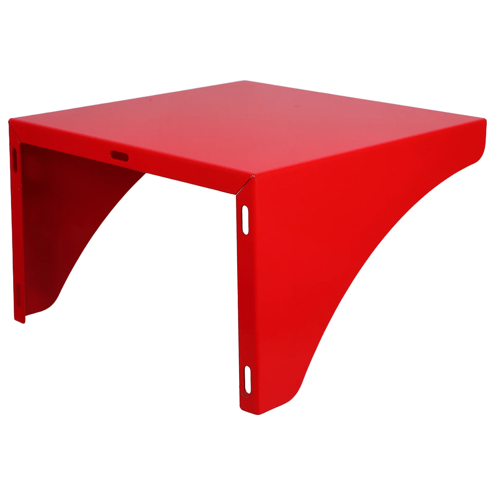 

Fire Alarm Waterproof Cover Stainless Steel Rainproof Outdoor Protective Cover Red Durable Weatherproof Shield for Fire