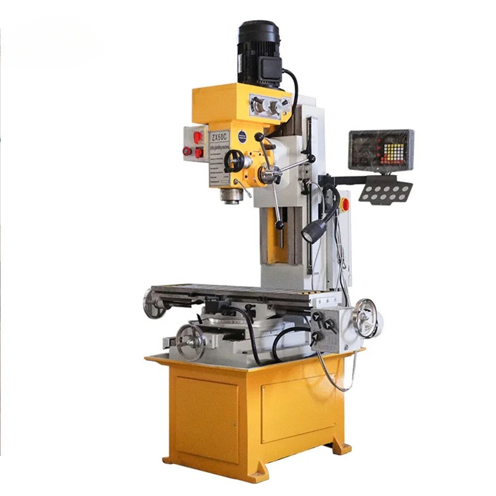 

Low Price Small Milling Machine ZX50c Milling and Drilling Machine