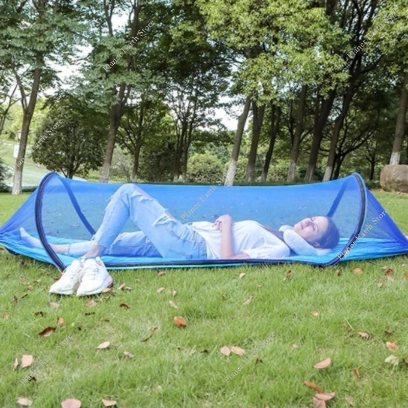 2025 أرجوحة التخييم مع ناموسية أرجوحة خيمة النوم مناسبة للتخييم أرجوحة خارجية للحديقة مع حقيبة التخزين