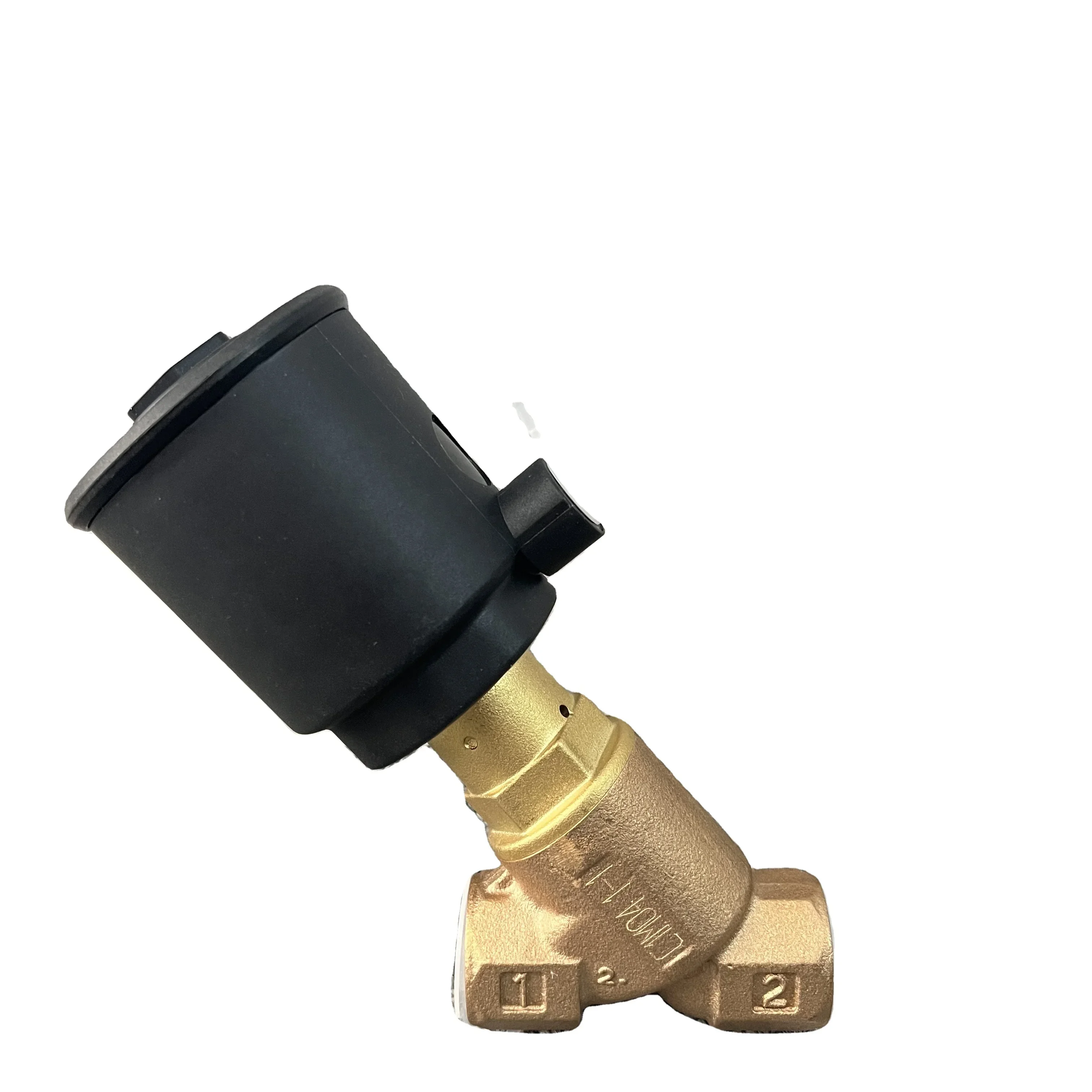 Válvula de asiento en ángulo de rosca ASCO Acero inoxidable Nuevo E290A393VI en stock VÁLVAS SOLENOIDAS de agua Cocina comercial 12 meses