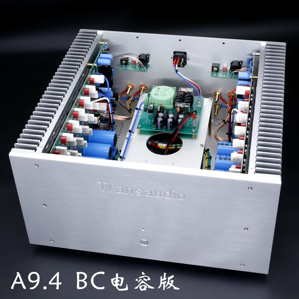 MASTER ثنائي القناة فئة أ Post Power Amplifier A9.4، دائرة تضخيم الطاقة X-Amp متناظرة بالكامل 100W/8Ω/200W/4Ω