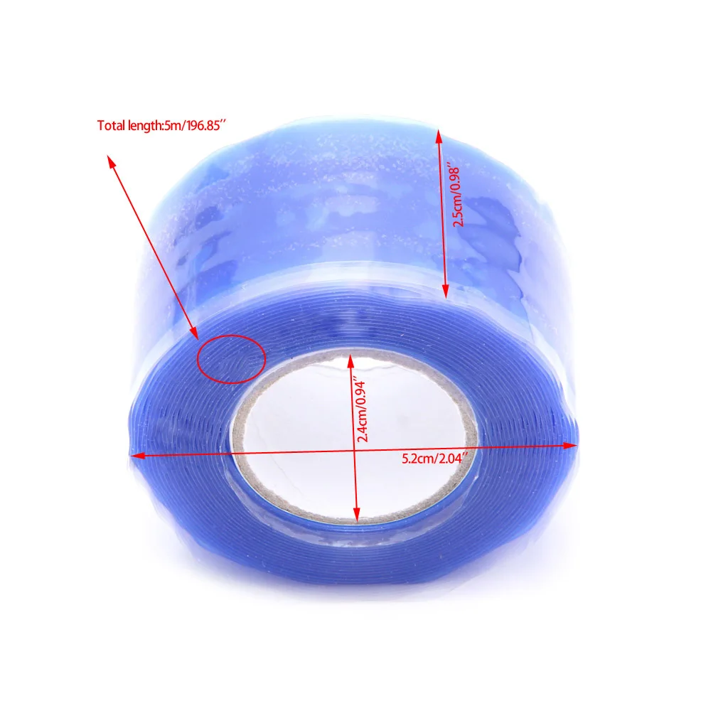 Para impermeable silicona rendimiento reparación cinta unión rescate autofusión Ho