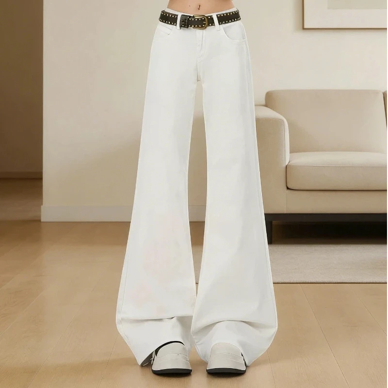 

Y2k Jeans Women Pants Distressed Denim Baggy Cargo Trousers Wide Leg Trousers High Waist Trousers Loose Fit Jeans