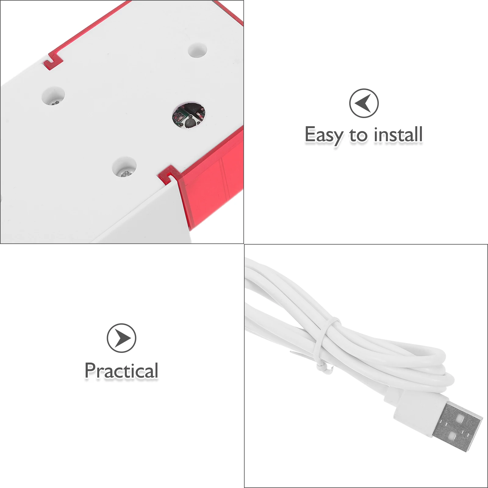 Wireless Alarm Button For Elderly Emergency Alert Device Dual Audiovisual Signal System Fall