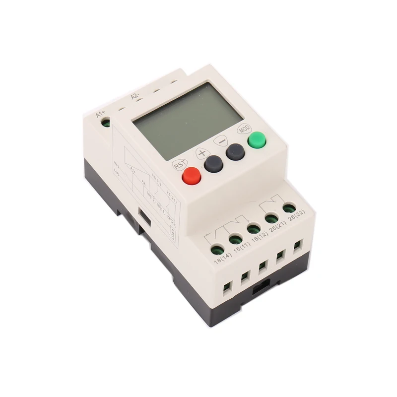 VR1000-A Liquid Crystal Three-phase Three-wire Voltage Phase Sequence Protector Overvoltage Undervoltage