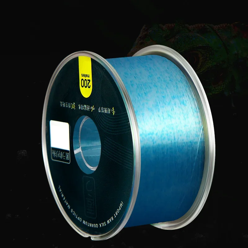 Línea de pesca de nailon súper suave, anti-doblez e invisible