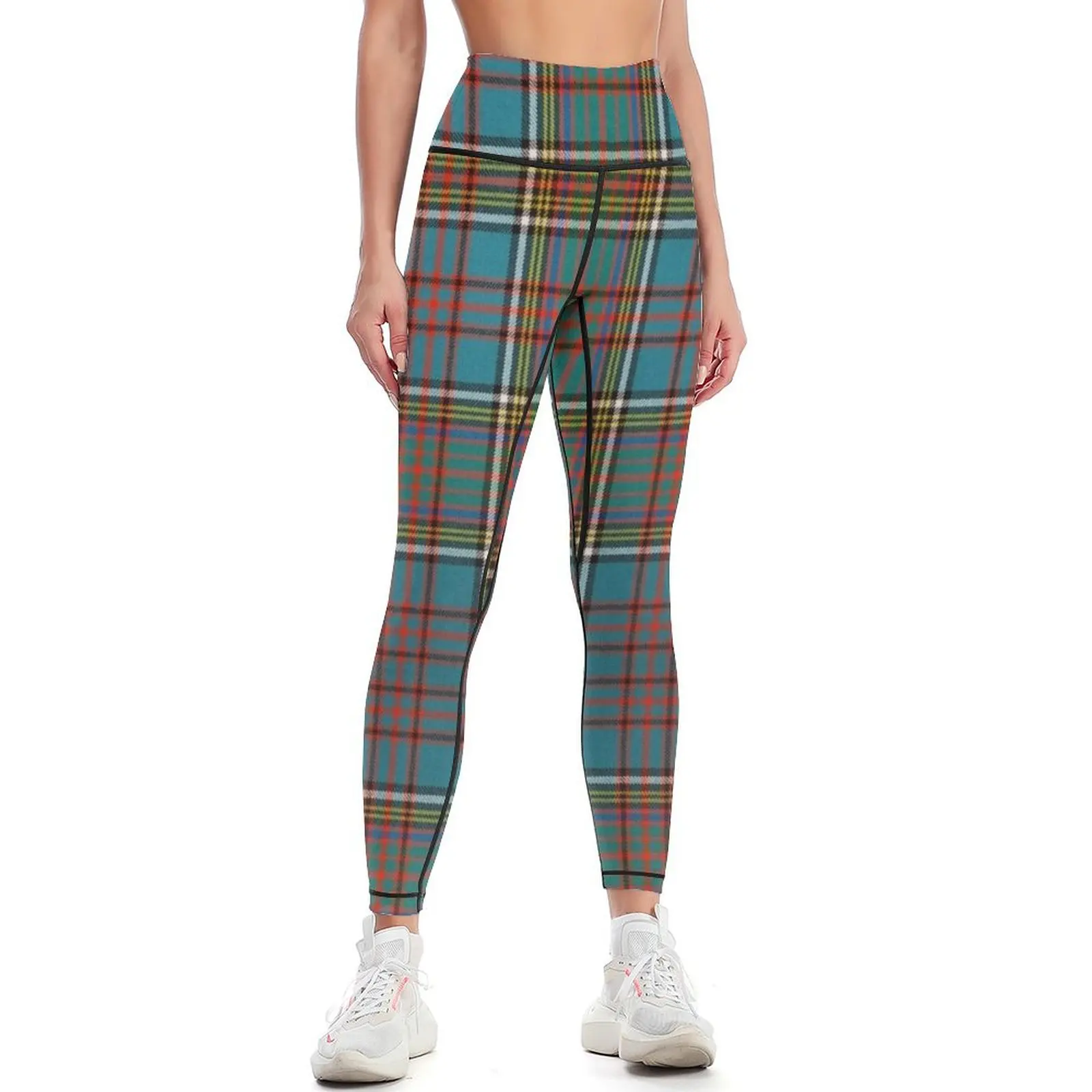 

ANDERSON TARTAN Leggings active wear sports tennis for workout clothes for push up legging Womens Leggings