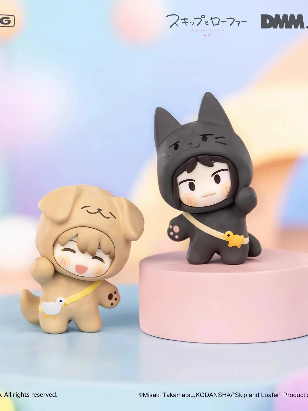 Oryginalne figurki Gong Skip i Loafer z serii Mini, Blind Box, Kawaii Mystery Box, figurki anime, dekoracja pokoju, kolekcja, prezenty urodzinowe dla dzieci.