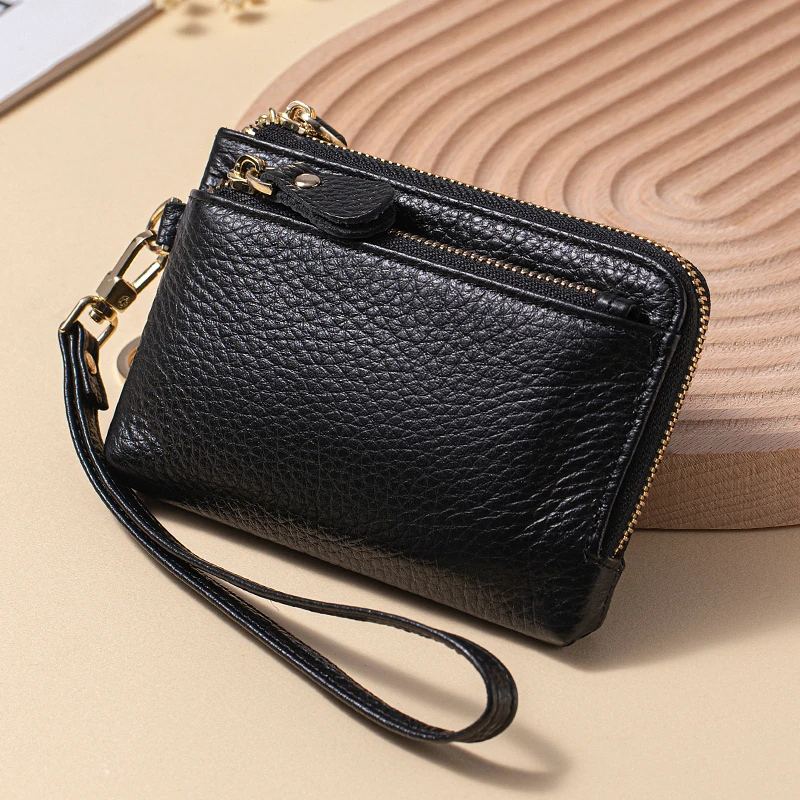 SCHLATUM Ladies Genuine Leather Wallet with RFID Blocking Technology