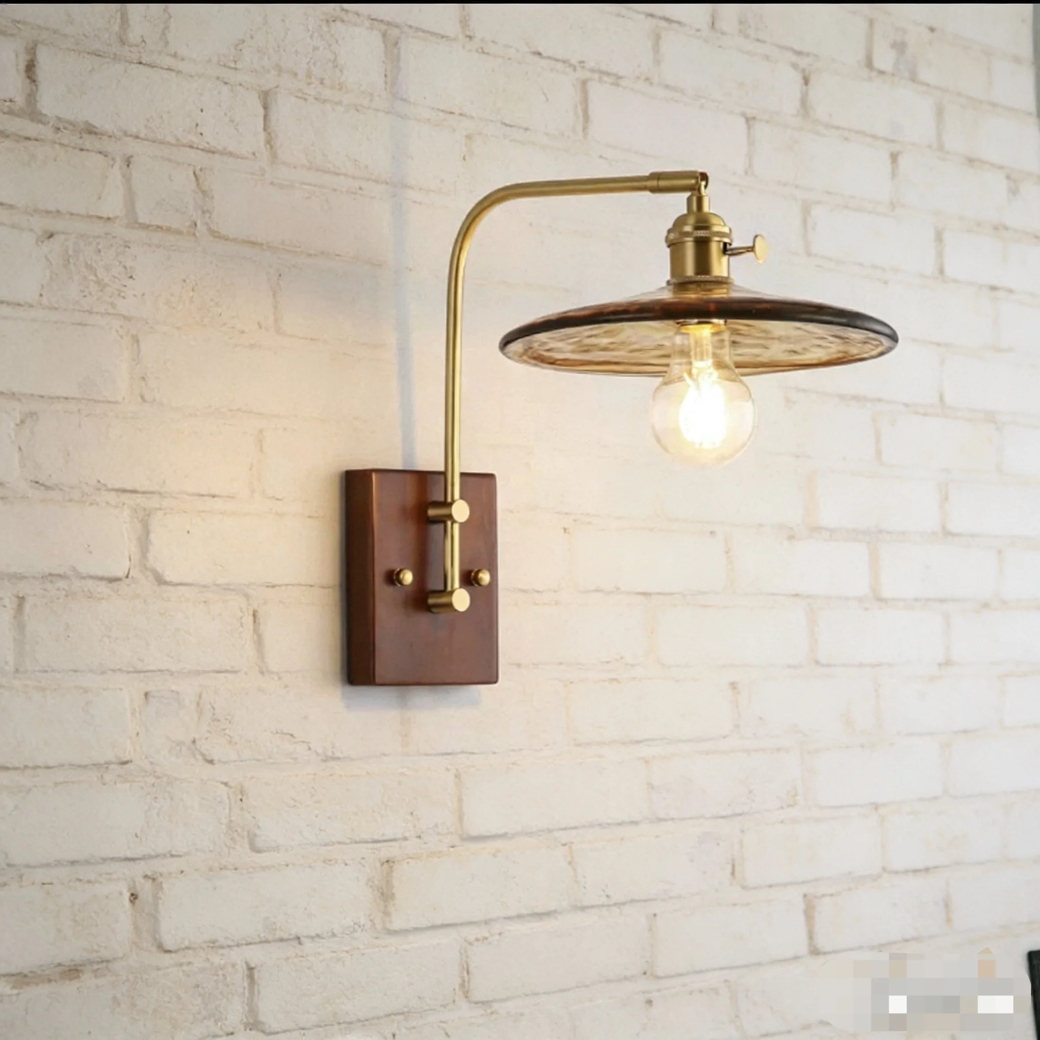 

Retro Wabi Sabi Wall Lamp for Living Room Bedroom Hallway Bathroom Corridor Hotel Cafe Reading Nook Made of Iron with Matte