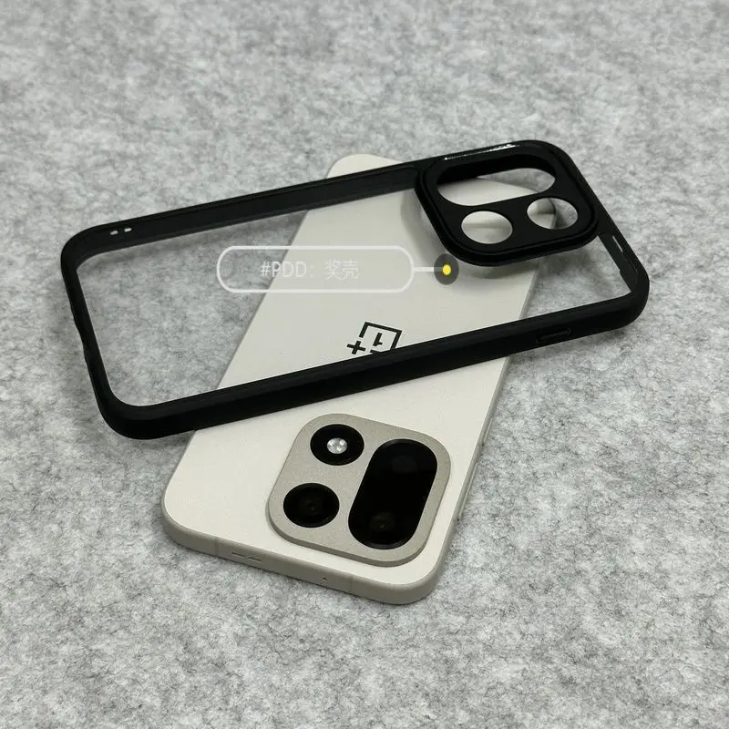 

For OnePlus 15 and 13sS TR Case Luxury Matte Finish Design For OnePlus 12 and 11 Cover Anti-collision and Drop-proof Bumper