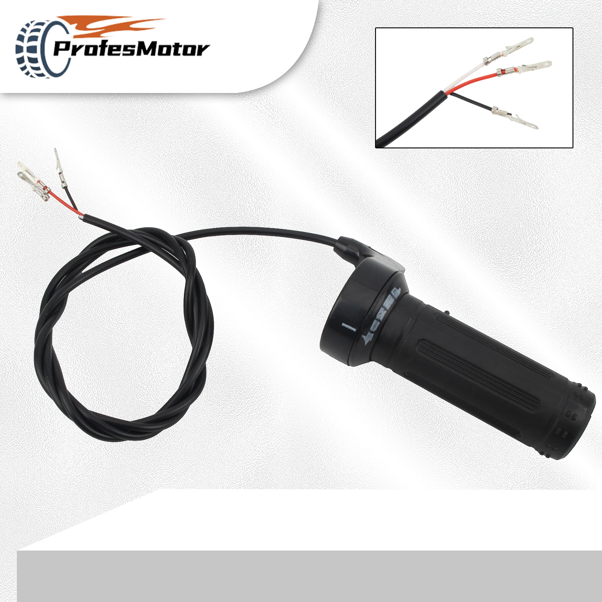 

22mm 7/8" Motorcycle Grips Throttle Accelerator 3 Wire Twist Throttle Hand Grip for Electric Scooter Motocross Modified Parts