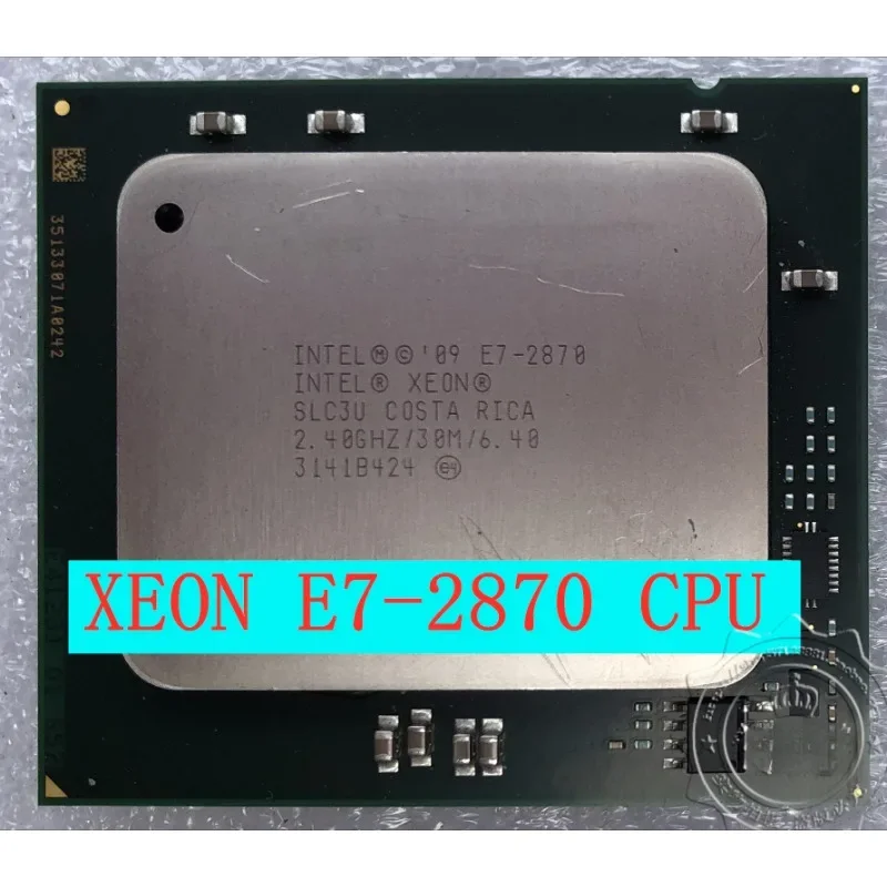 E7-2870 10-core 20-thread 2.4G/30M LGA1567 official version