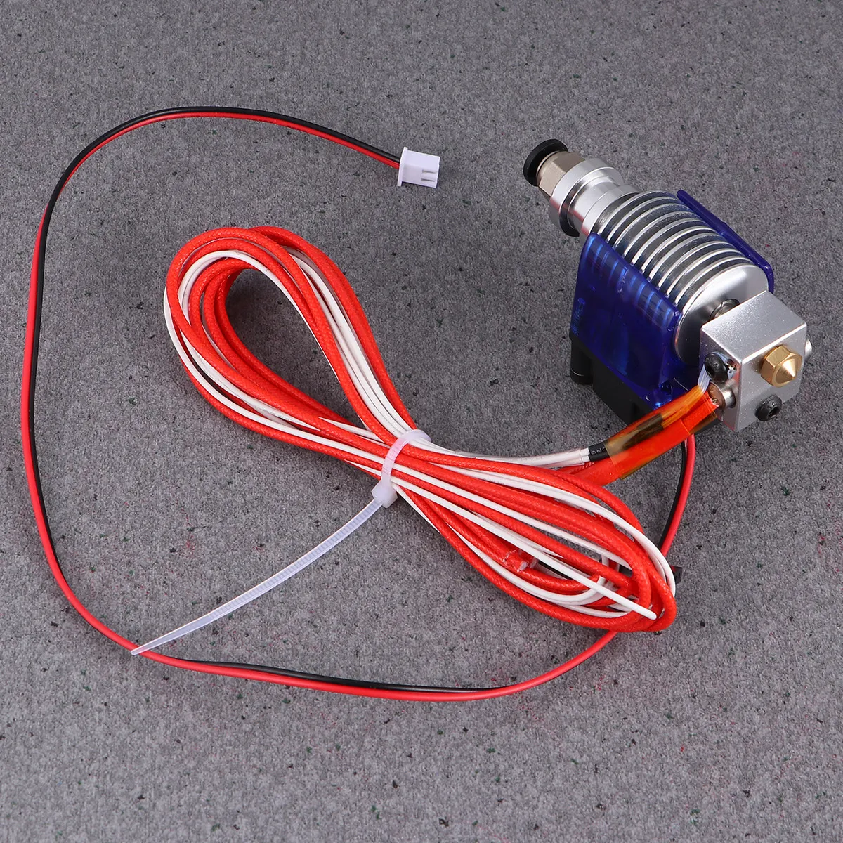 

Металлическая экструзионная головка J-Head 1,75 мм с точностью 0,2 мм для 3D-принтера, с разъемом NTC, антипригарная