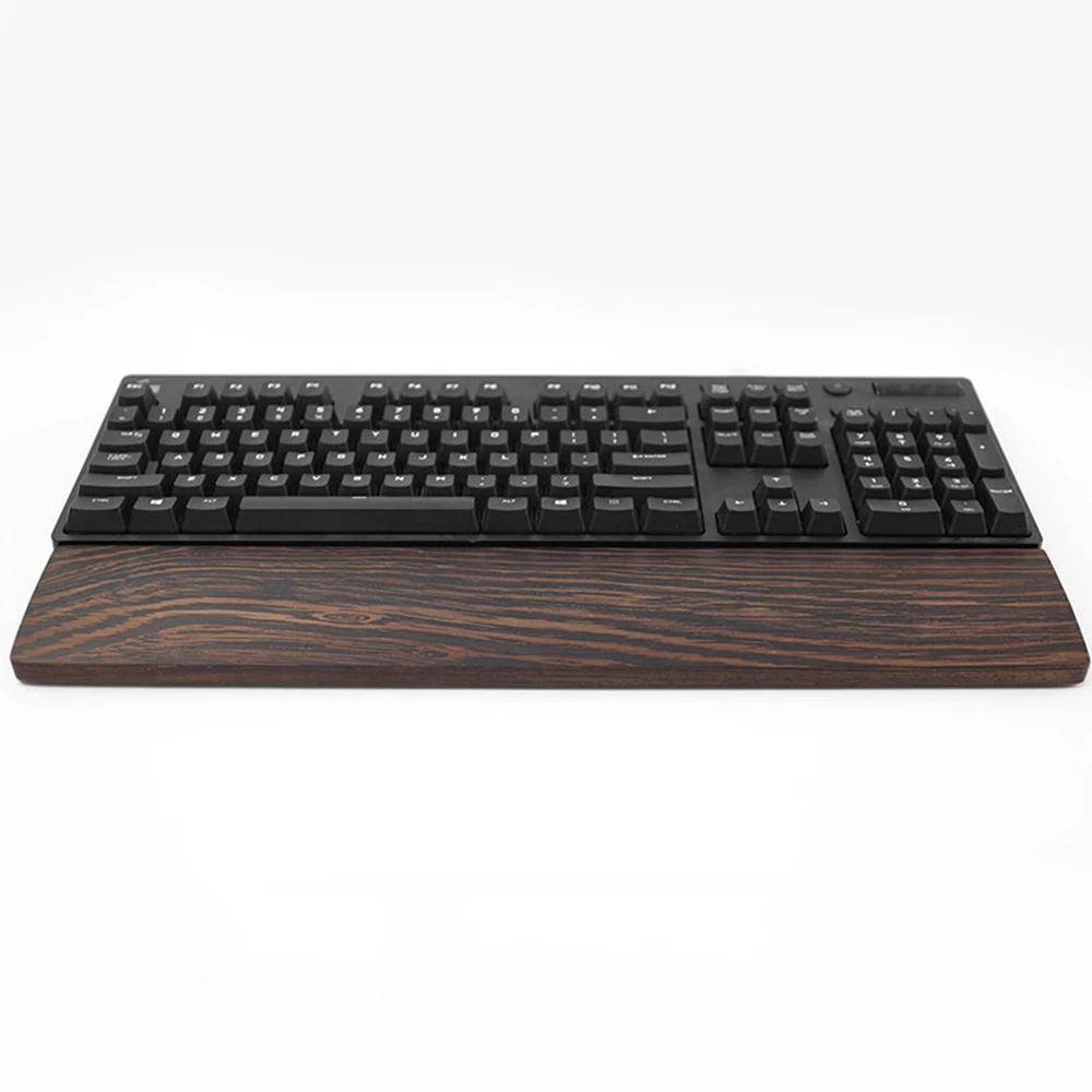 Solid Wood Mechanical Gaming Keyboard Hand Rest For FILCO Cherry IKBC Keyboard Use Wrist Rest Wood Tray For 60 104 Keys Keyboard