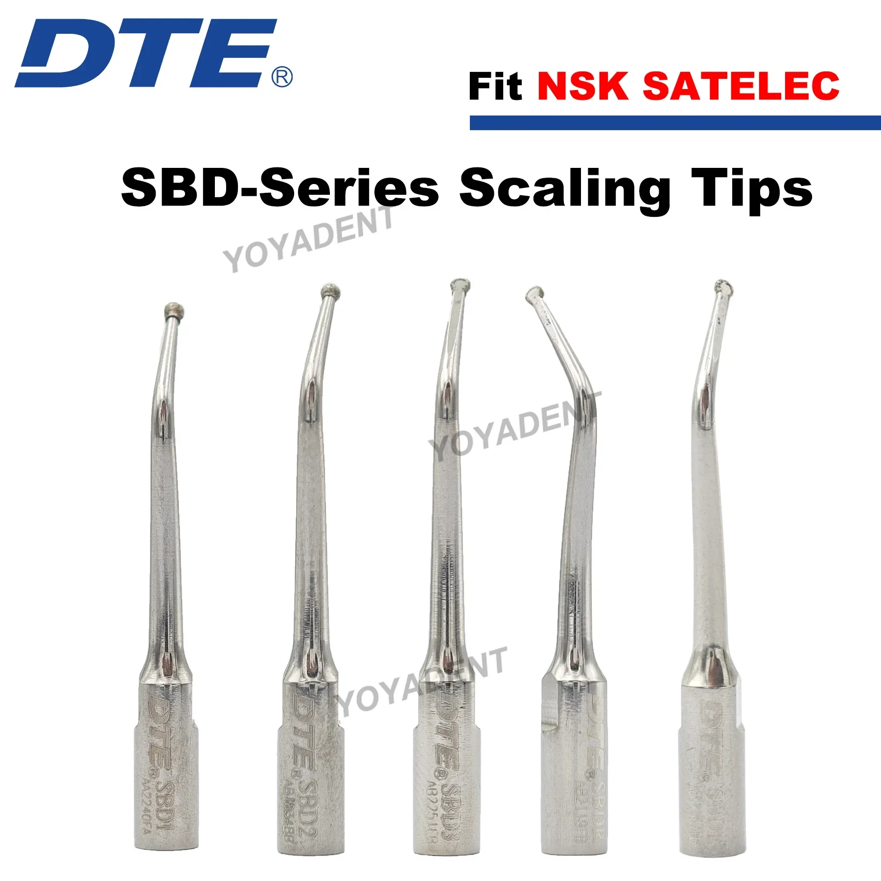 

Woodpecker DTE Dental Ultrasonic Scaler Tips Scaling Tips SBD Cavity Preparation Fit NSK SATELEC Ultrasonic Scaler Handpiece