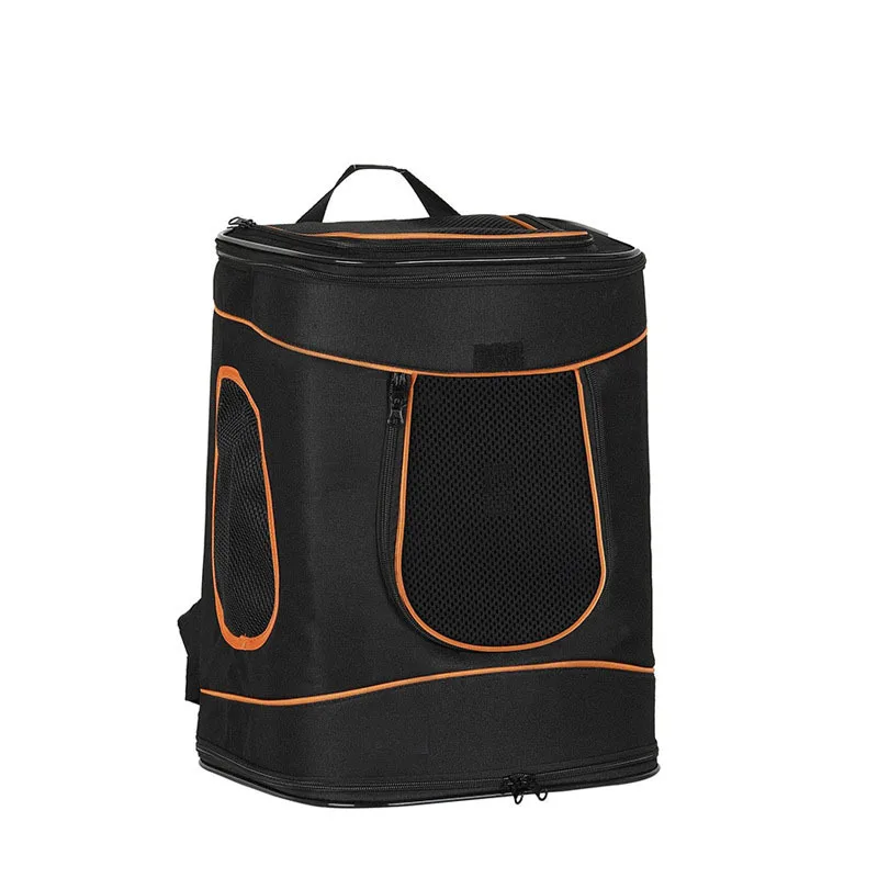 Dog Out Portable Backpack Small Dog Cat Shoulder Breathable Travel Pet Backpack Foldable Space Capsule