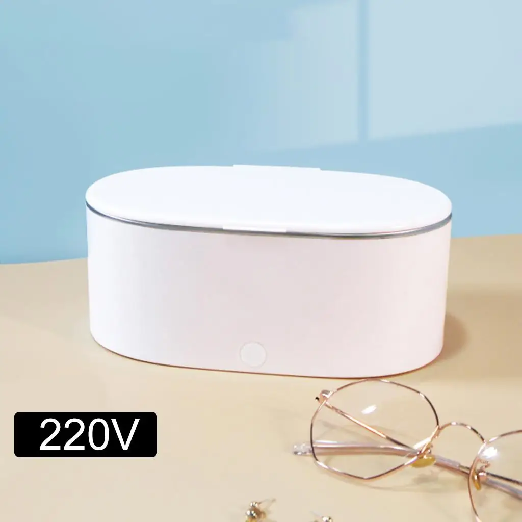 آلة تنظيف المجوهرات بالموجات فوق الصوتية للعملات المعدنية وأطقم الأسنان ونظارات العين 500 مل