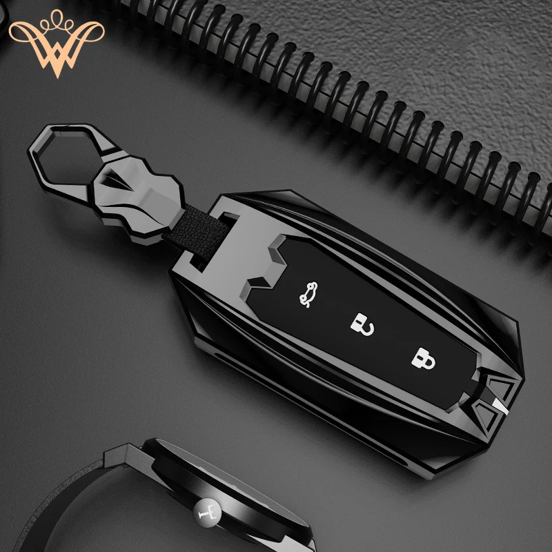 

For DongFeng DFM 580 370 S560 AX7 AX5 AX4 AX3 MX5 Zinc Alloy Car Key Case Cover Holder Shell Protector Auto Interior Accessories